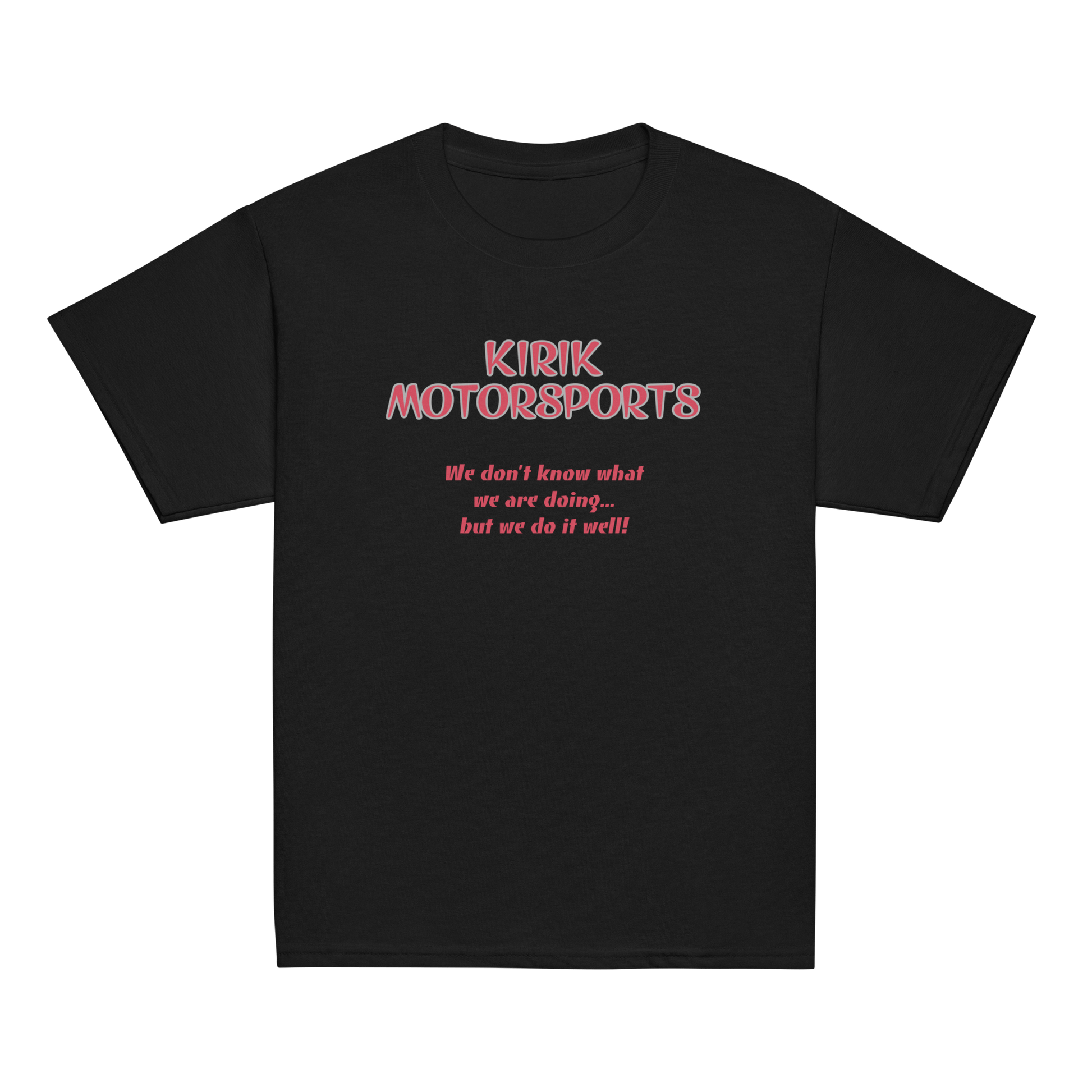 Youth KMS tee Black - Kirik Motorsports