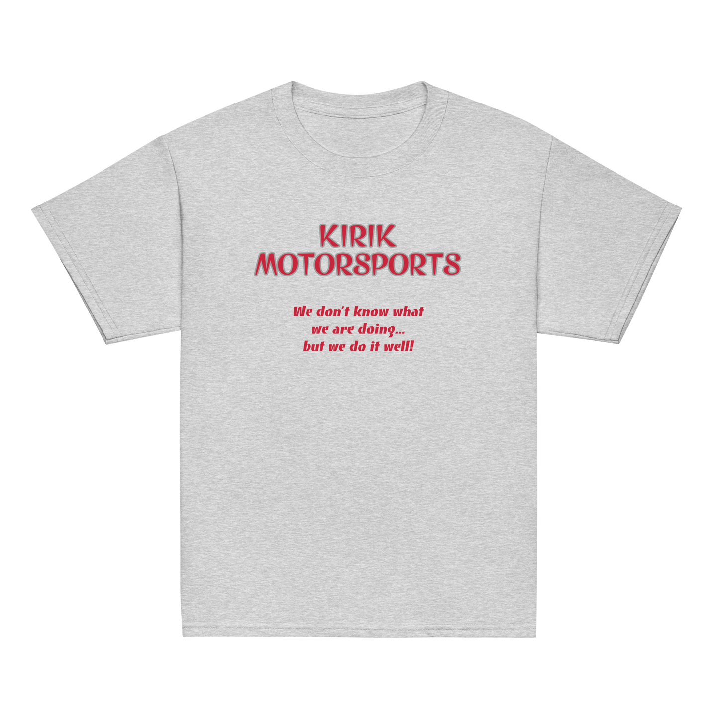 Youth KMS tee Sport Grey - Kirik Motorsports