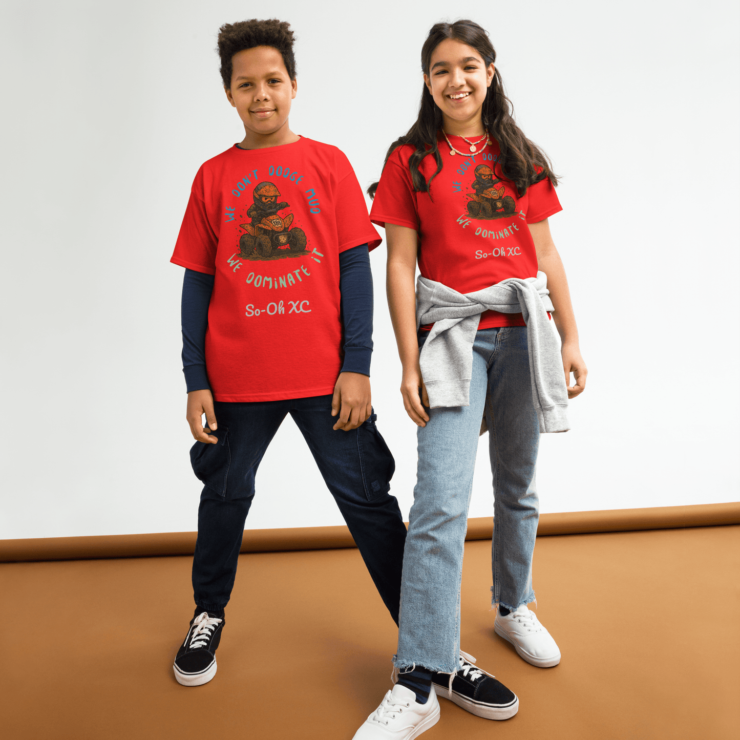 Youth So - Oh ATV tee Red - Kirik Motorsports