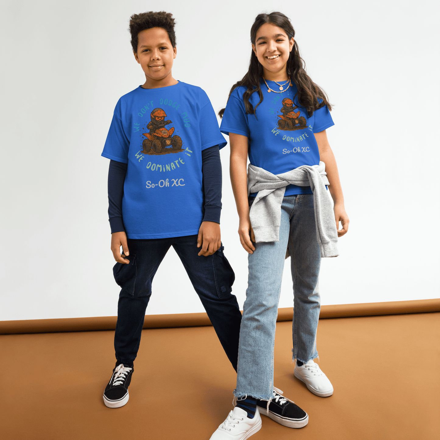 Youth So - Oh ATV tee Royal - Kirik Motorsports