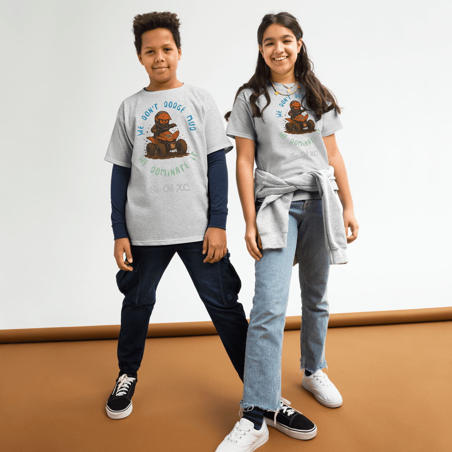 Youth So - Oh ATV tee Sport Grey - Kirik Motorsports
